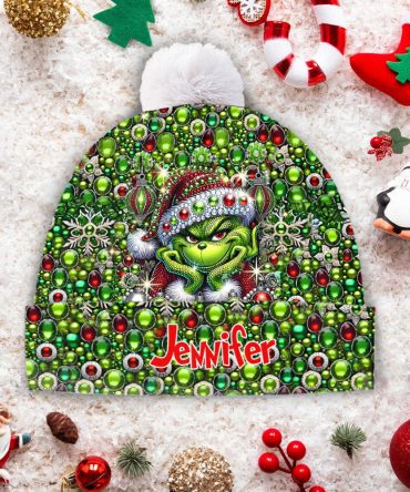 Merry Christmas - Personalized Stole Christmas Beanie Hat