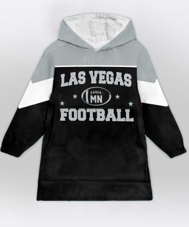 Las Vegas Football Blanket Hoodie