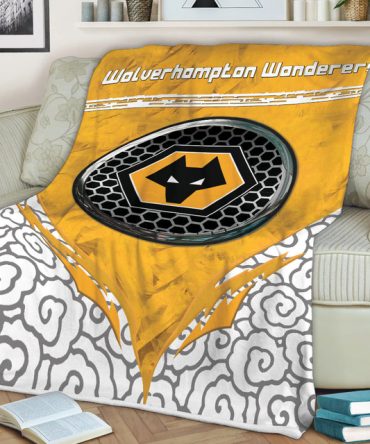Cozy Wolverhampton Wanderers Fleece Blanket – Perfect Gift For Fans! Ultra-Soft & Stylish