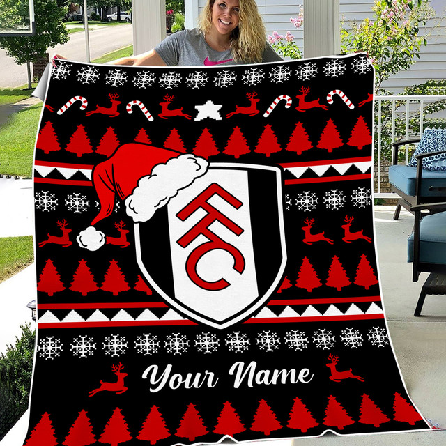 Custom Ffc Christmas Blanket - Personalized Holiday Gift With Your Name