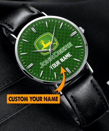 Custom John Deere Watch - Personalize With Your Name - Perfect Gift For Fans