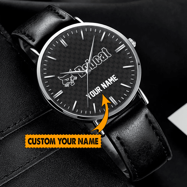 Custom Hand Watch For Fan Leather Watch – Personalized Name, Perfect Gift!