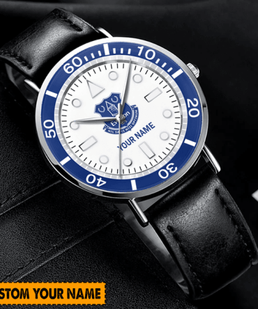 Custom Name Hand Watch For Fan Sports Watch - Personalized Gift With Leather Strap