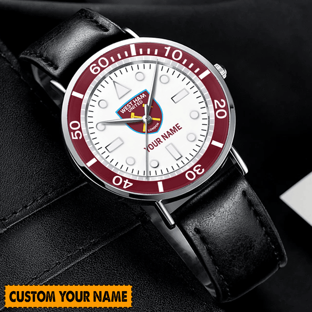 Customizable West Ham United Watch - Personalize With Your Name!
