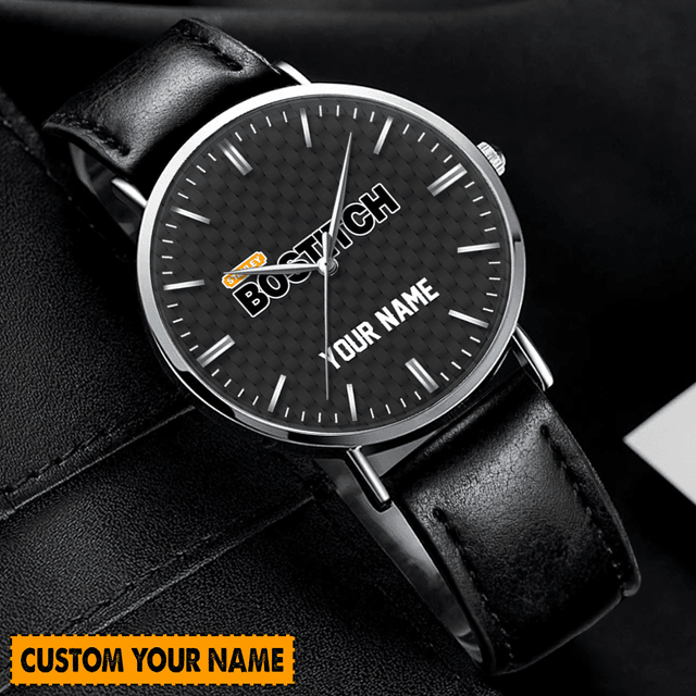Custom Hand Watch For Fan Leather Strap Watch - Personalize Your Style Today!
