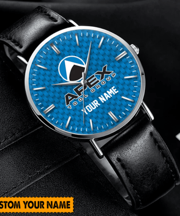 Custom Hand Watch For Fan Blue Dial Watch - Personalize Your Style Today!