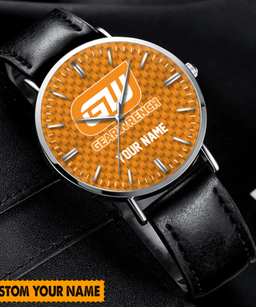 Custom Hand Watch For Fan Watch With Logo & Name - Unique Personalized Gift