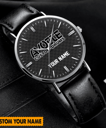 Personalized Custom Name Watch - Sleek Leather Band & Stylish Design - Perfect Gift!