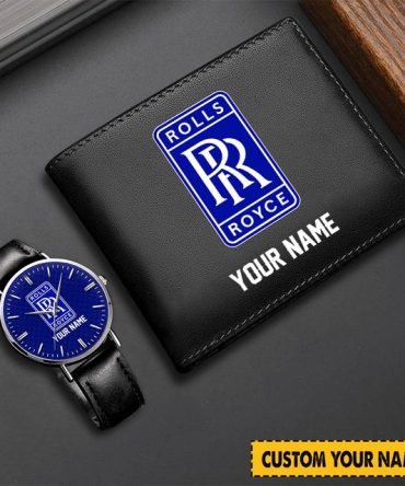 Leather Strap Watch Roll Royce For Car Lover - Limited Edition