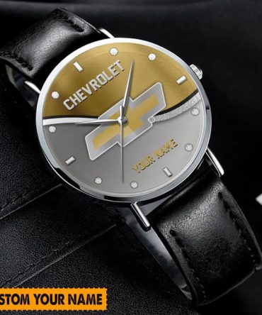 Personalized Chevrolet Watch - Custom Name Engraving, Luxury Design, Perfect Gift