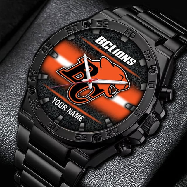 Custom Bc Lions Watch - Personalized Sports Fan Gift With Engraving