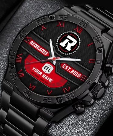 Customizable Black Steel Sports Watch - Personalize Your Style Today!