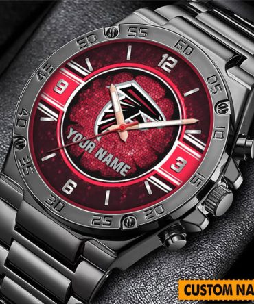 Customizable Stainless Steel Watch With Team Logo - Unique Personalized Gift