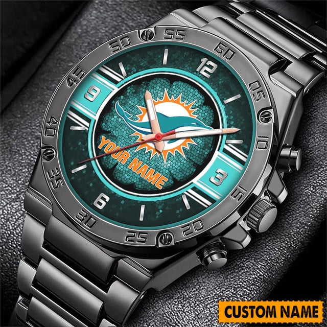 Custom Hand Watch For Fan Sports Fan Watch – Personalized Stainless Steel Design