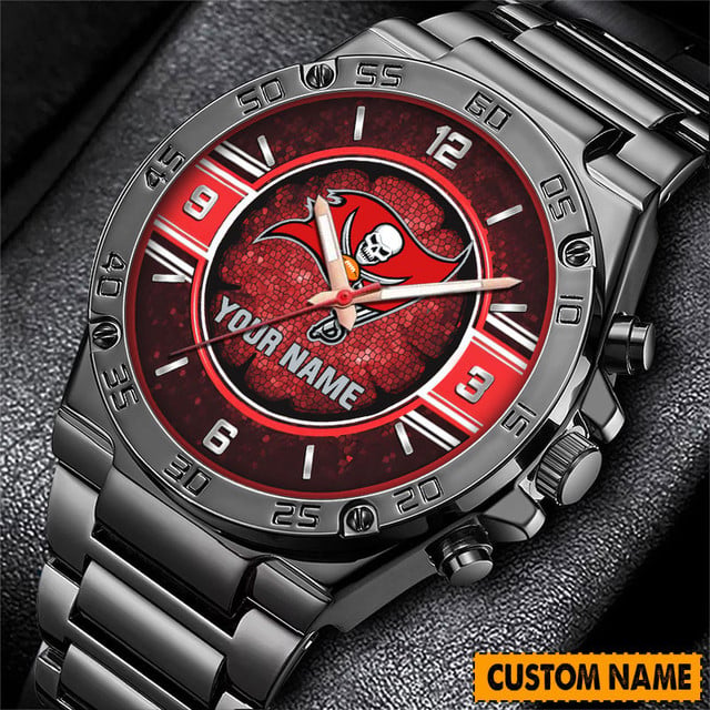 Custom Hand Watch For Fan Pirate Design Steel Watch - Personalized Gift For Him