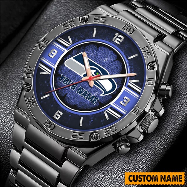 Custom Hand Watch For Fan Sports Fan Watch – Personalized Name, Premium Steel, Unique Design
