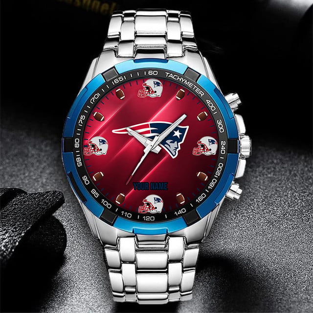 Customizable Stainless Steel Sports Fan Watch - Show Team Pride In Style