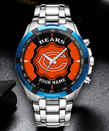 Customizable Bears Fan Tachymeter Watch – Personalized Gift For Him