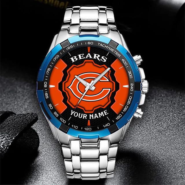Customizable Bears Fan Tachymeter Watch – Personalized Gift For Him