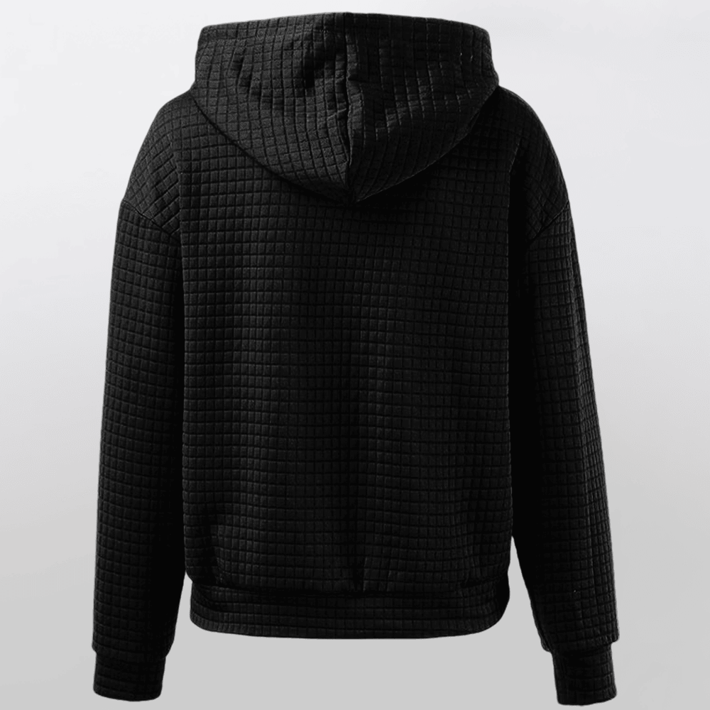 Unisex Buffalo Waffle Hoodie - Image 3