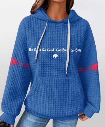 Unisex Buffalo Waffle Hoodie
