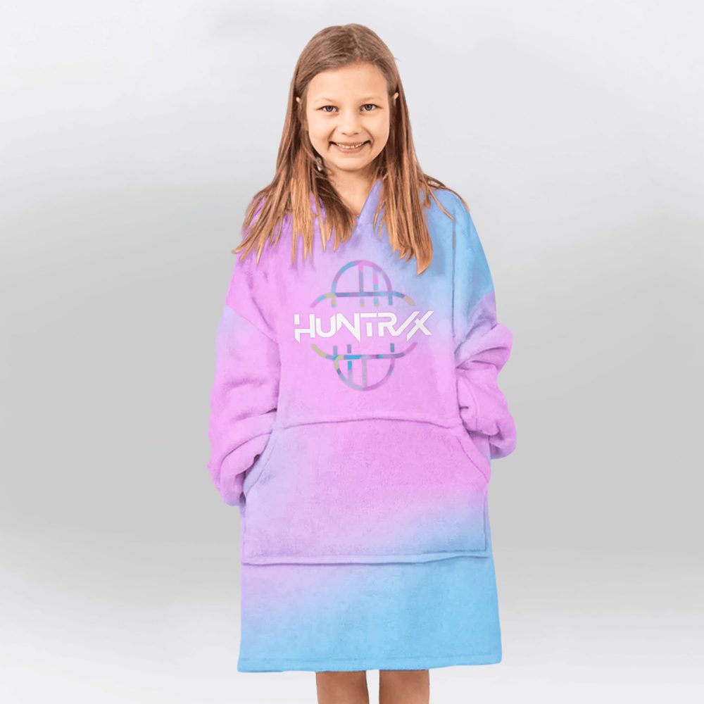 Huntr/X Squad Comic Unisex Blanket Hoodie - Image 2