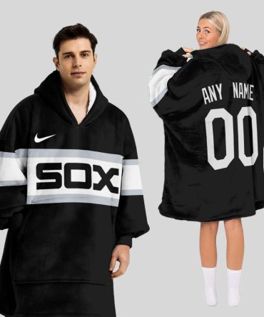 Chicago White Sox Mlb Design Blanket Hoodie Custom Name And Number
