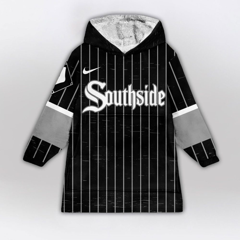 Chicago White Sox Mlb Design Blanket Hoodie Custom Name And Number - Image 2