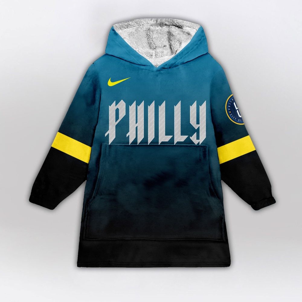 Philadelphia Phillies Mlb Design Blanket Hoodie Custom Name And Number - Image 2