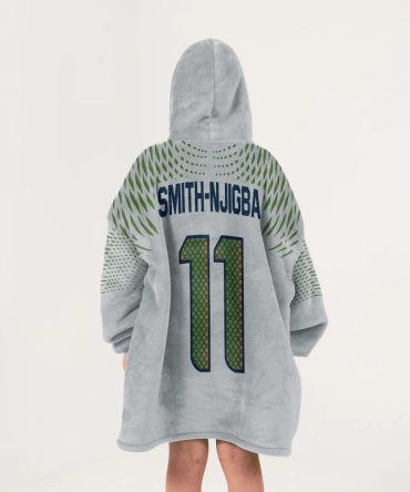 J.S 11 Seattle Football Unisex Blanket Hoodie