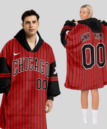 Chicago White Sox Mlb Design Blanket Hoodie Custom Name And Number