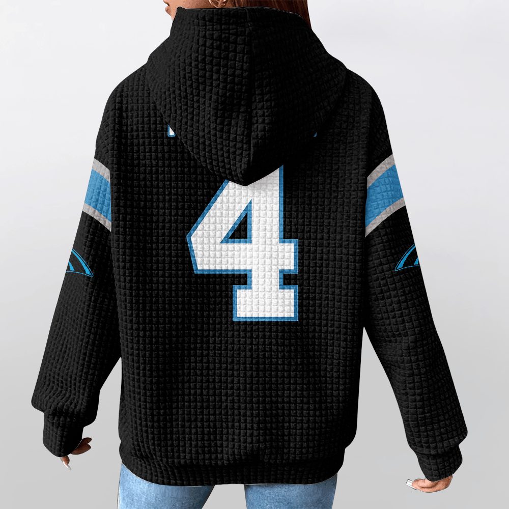 Unisex Carolina Waffle Hoodie - Image 4