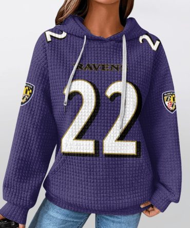 Unisex Baltimore D.H 22 Waffle Hoodie
