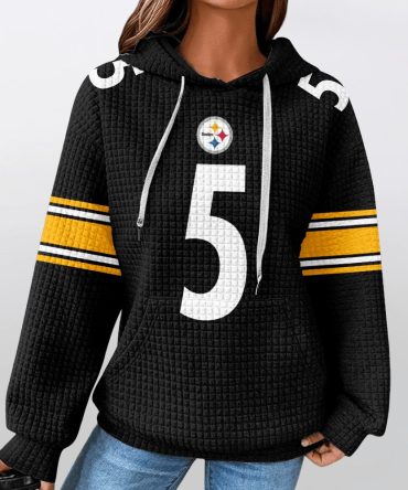 Unisex Pittsburgh J.R 5 Waffle Hoodie