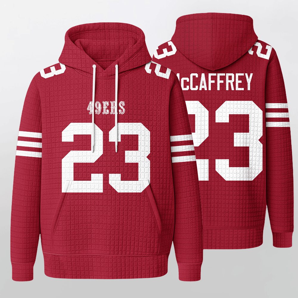 Unisex San Francisco C.M 23 Waffle Hoodie - Image 2