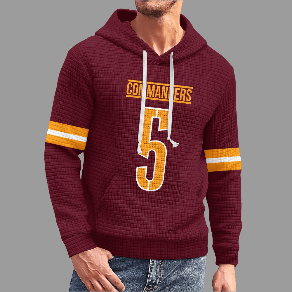 Unisex Washington J.D 5 Waffle Hoodie - Image 3
