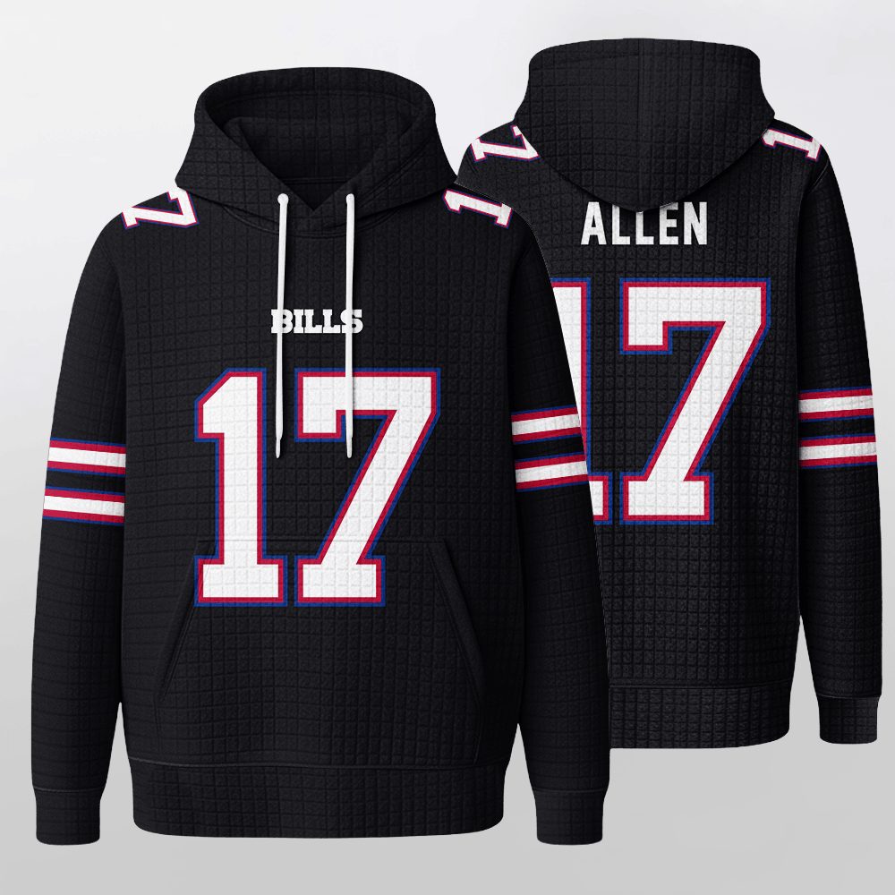 Unisex Buffalo J.A 17 Waffle Hoodie