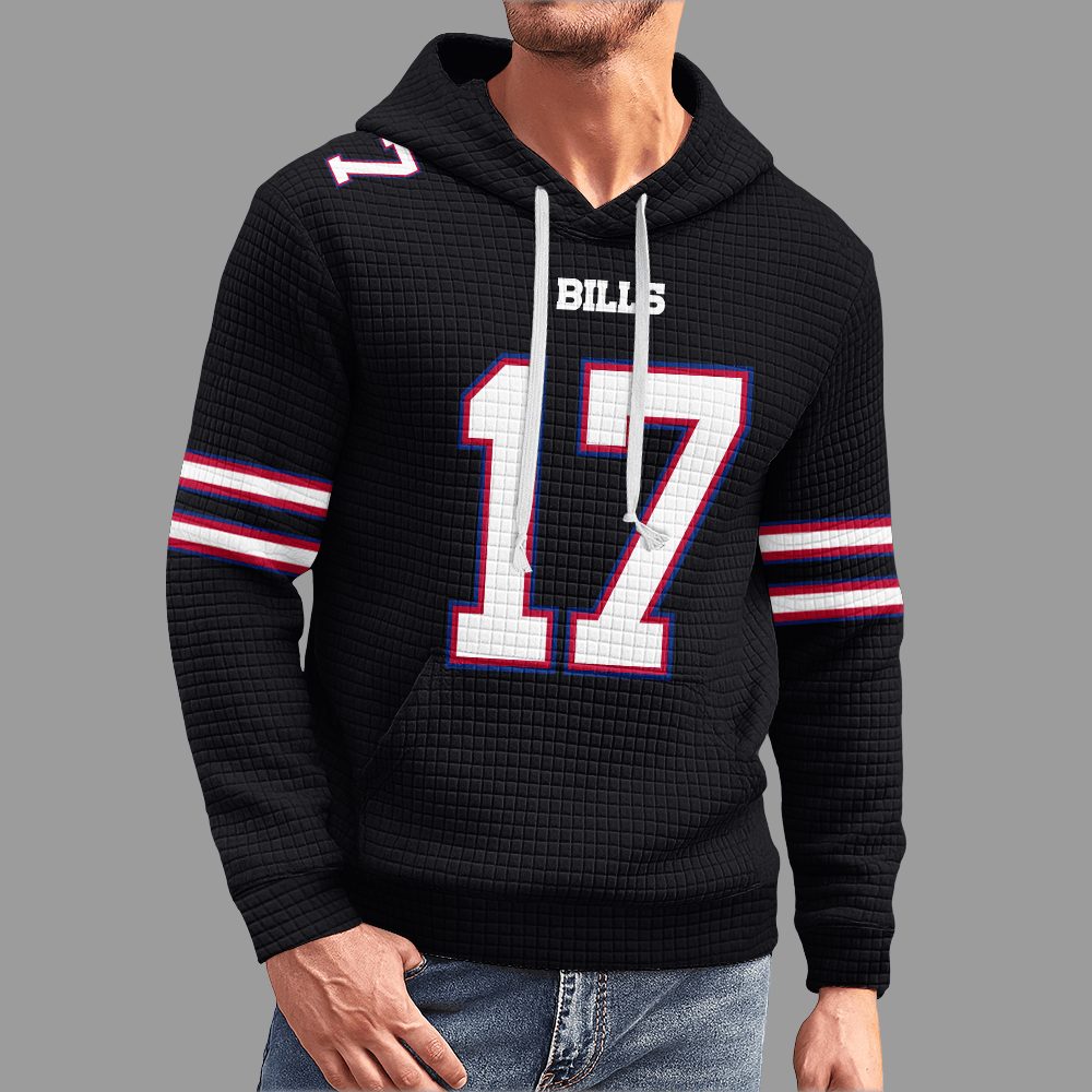 Unisex Buffalo J.A 17 Waffle Hoodie - Image 3