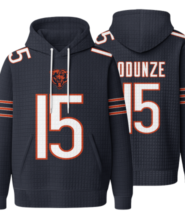Unisex Chicago R.O 15 Waffle Hoodie