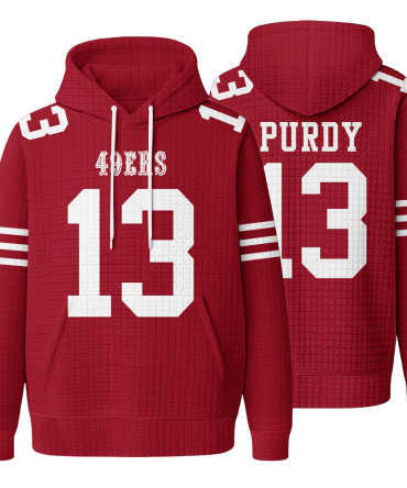 Unisex San Francisco P.B 13 Waffle Hoodie