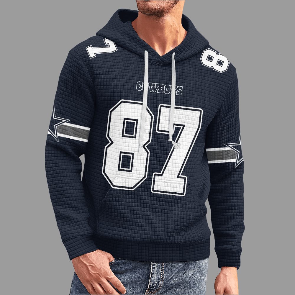 Unisex Dallas 87 Waffle Hoodie - Image 2