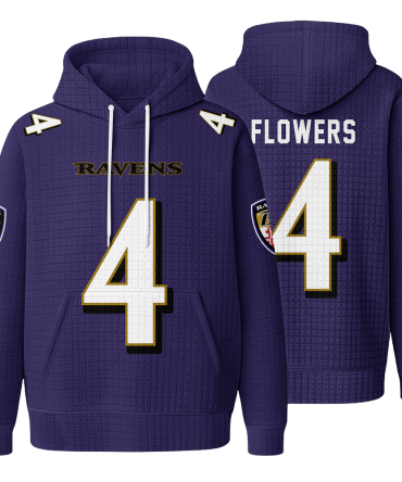 Unisex Baltimore Z.F 4 Waffle Hoodie