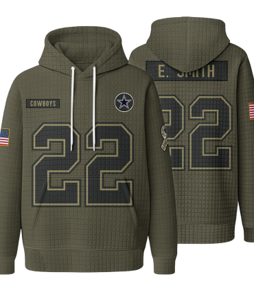 Unisex Dallas E.S 22 Waffle Hoodie