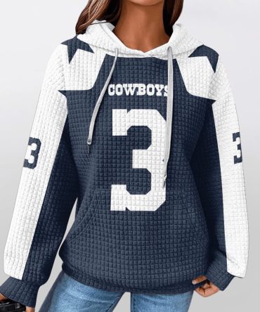 Unisex Dallas 3 Waffle Hoodie