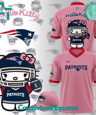 New England Patriots X Hello Kitty Pink Jersey