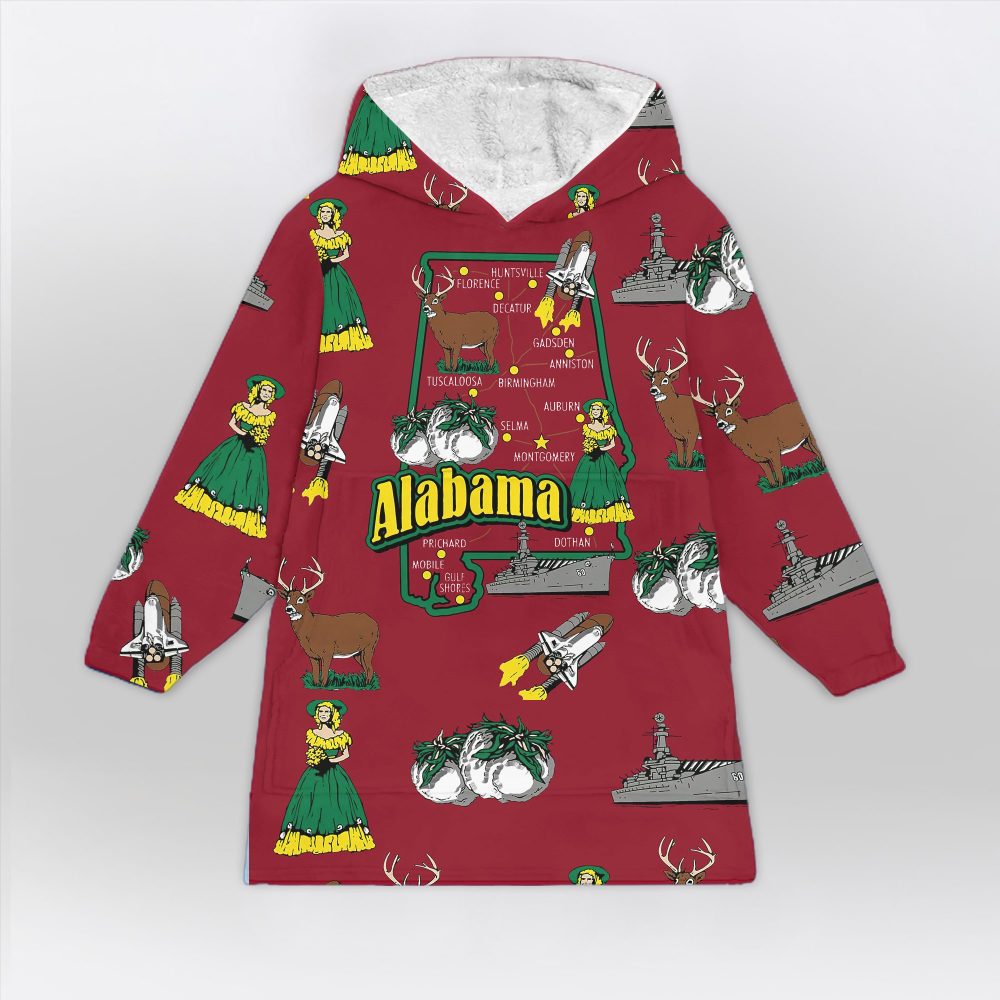 Alabama Blanket Hoodie