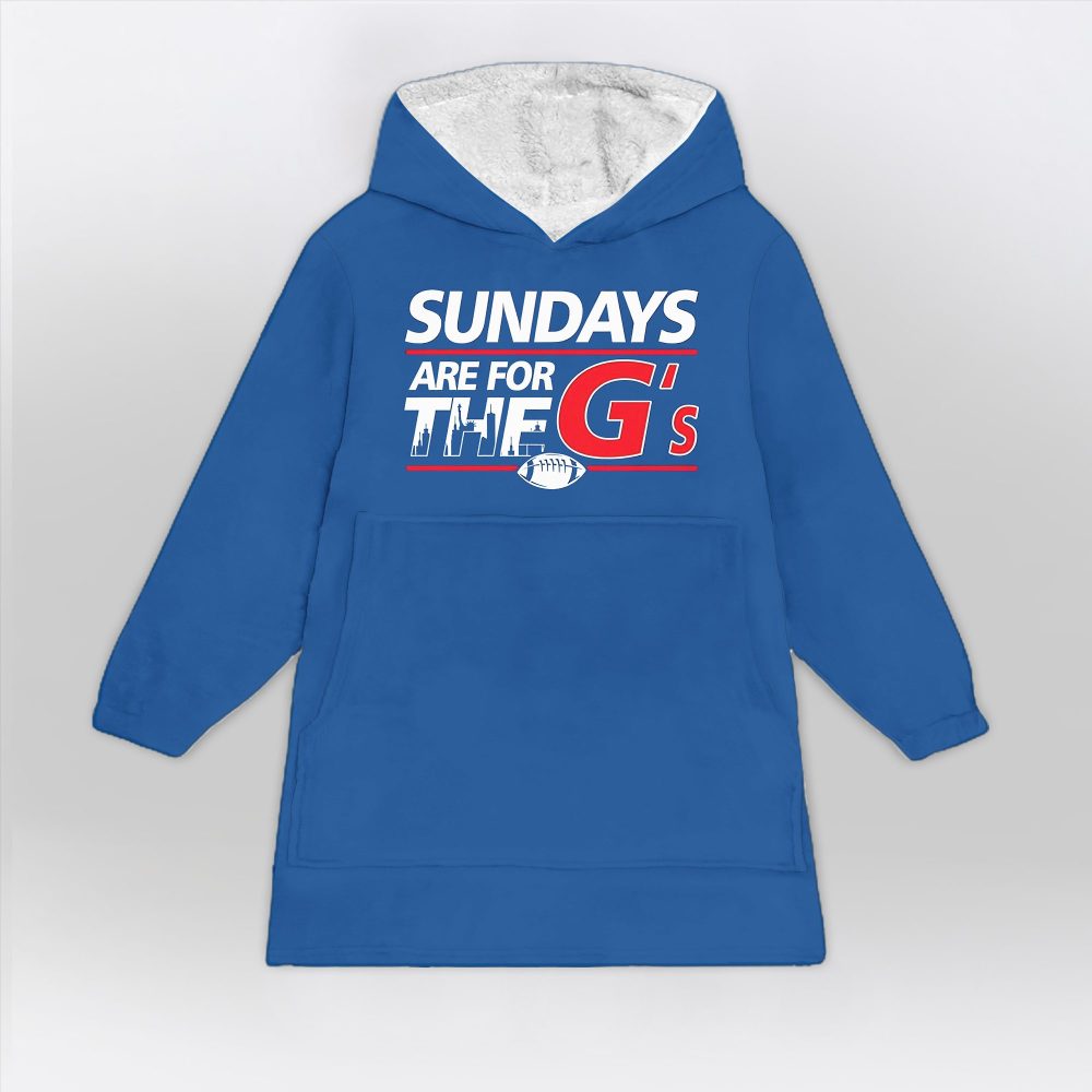 Sundays Are For The G'S Blanket Hoodie