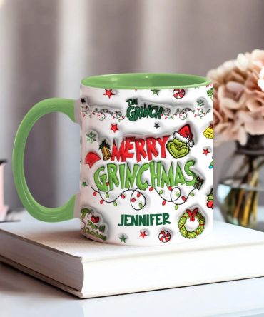 I'M Booked - Personalized Stole Christmas Accent Mug