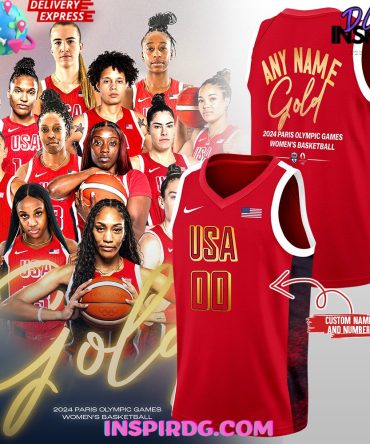 2024 Paris Olympic Games Women'S Usa Basketball Jersey