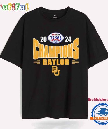 2024 Texas Bowl Champions Baylor Bears T Shirt